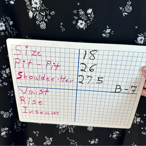 Lane Bryant Black and white Floral Blouse - Picture 9 of 9